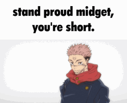 Sukuna Anime You're Short GIF