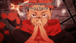 Sukuna Domain Expansion Ring Check GIF
