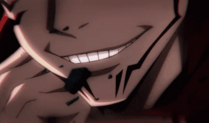 Sukuna Jujutsu Kaisen Evil Grin GIF