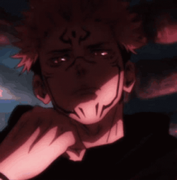 Sukuna Jujutsu Kaisen Looking GIF