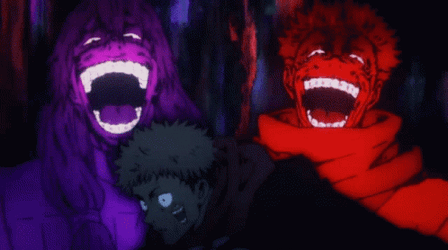 Sukuna Jujutsu Kaisen Mahito And Yuji Itadori GIF