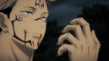 Sukuna Jujutsu Kaisen Scary GIF
