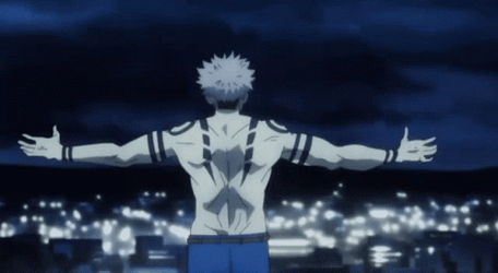 Sukuna Jujutsu Kaisen Scary GIF