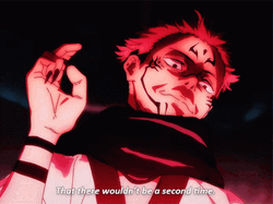 Sukuna Jujutsu Kaisen Second Time GIF