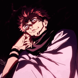 Sukuna Jujutsu Kaisen Smirk GIF