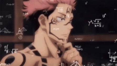 Sukuna Jujutsu Kaisen Thinking GIF