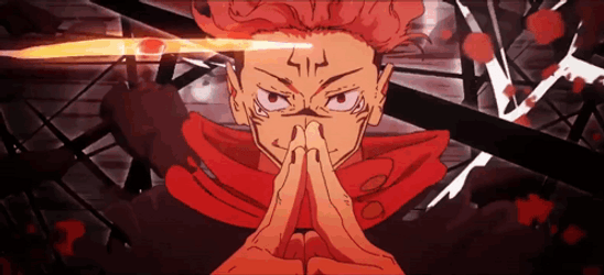 Sukuna Vigorous Domain Expansion Fuga GIF