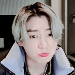 Sulking Jungkook Pout  GIF