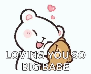 Sulley And Boo Hugging Saying I Love You GIF