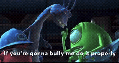 Sulley And Mike From Monsters Inc Standing Together GIF