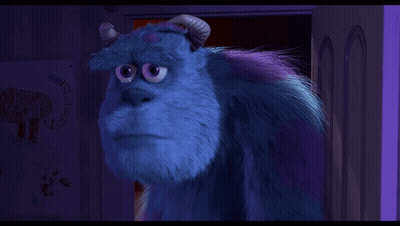 Sulley Close Up GIF