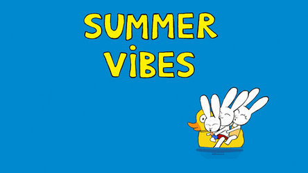 Summer August Simon Summer Vibes GIF