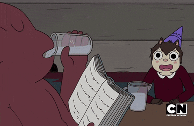 Summer Camp Island Hedgehog GIF