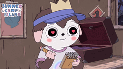 Summer Camp Island Take Notes GIF