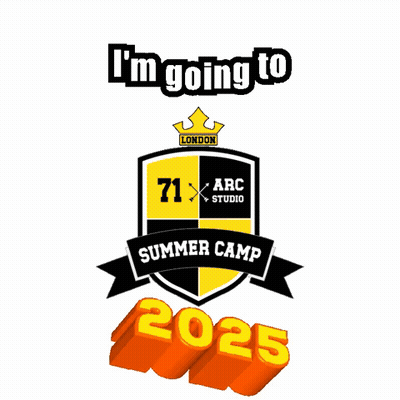 Summer Camp London 2025 Logo GIF