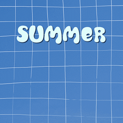 Summer Is Here Sign Next To Raft GIF