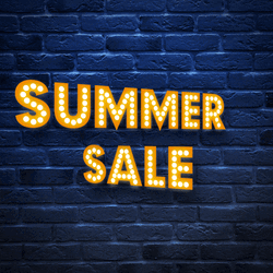 Summer Sale Text Animation GIF