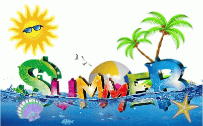 Summer Time Art Work Sticker GIF