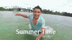 Summer Time Diving Time GIF