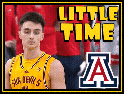 Sun Devils Basketball Player In Little Time Ad GIF