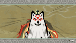 Sun Goddess Okami Amaterasu Divine Instrument GIF