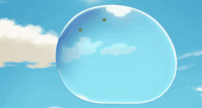 Sun Shining Through Clouds With Blue Balloon GIF