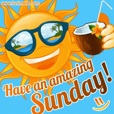 Sun Wearing Sunglasses Holding Coconut Drink