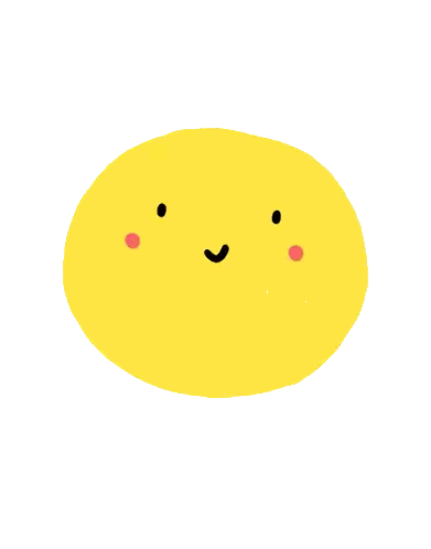 Sun With Face And Sun Day Text Sticker