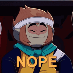 Sun Wukong Cartoon Nope GIF