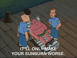 Sunburn Patient Nicksplat  GIF