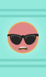  Sunburn Sunglasses Emoji GIF