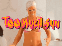 Sunburn Too Much Sun GIF
