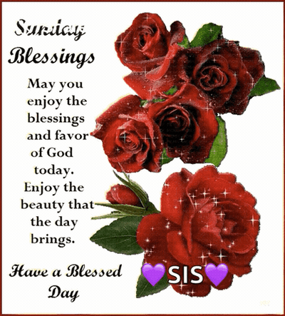 Sunday Blessings And God's Favor GIF