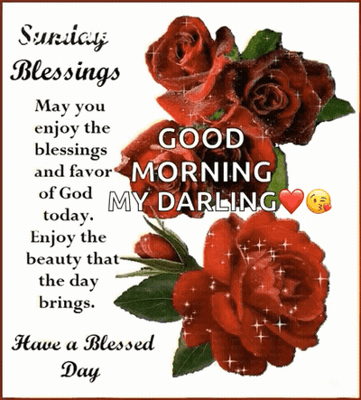Sunday Blessings May You Enjoy The Blessings And Favor Of God GIF