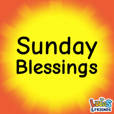 Sunday Blessings Text GIF