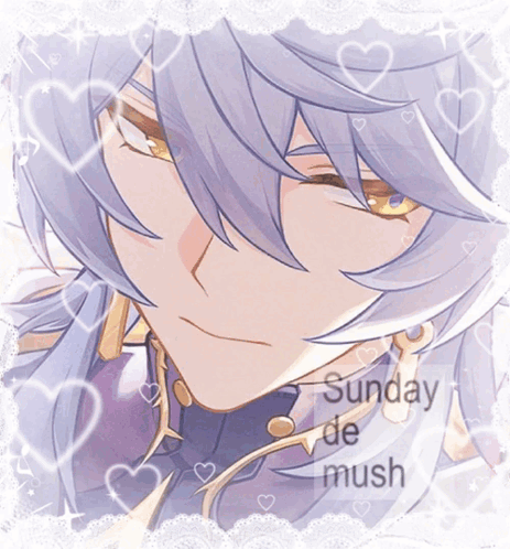 Sunday De Mush Text GIF