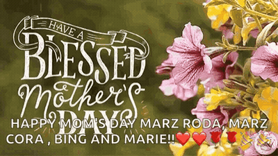 Sunday Funday Sign With Rose And Pearls GIF