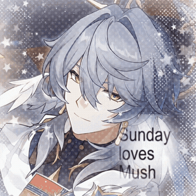 Sunday Loves Mush Sign With Man GIF
