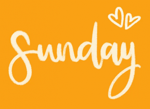 Sunday On Yellow Background GIF