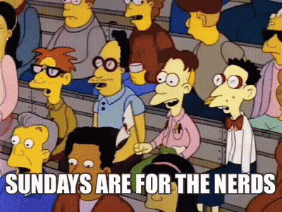 Sundays Are For The Nerds Cartoon Characters GIF