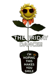 Sunflower Happy Friday Meme GIF