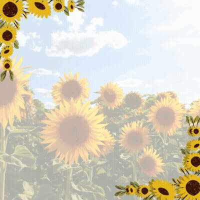 Sunflowers Saying Good Morning GIF