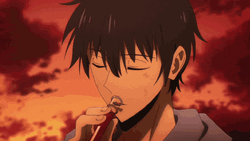 Sung Jin Woo Drinking Potion GIF
