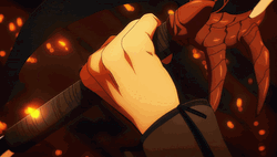 Sung Jin Woo Looking Angry Episode 7 GIF