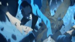 Sung Jin Woo Slamming Hwang Dongsuk Down GIF