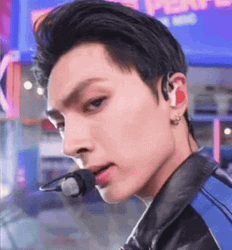 Sunghoon Dwayne Rock Eyebrow GIF