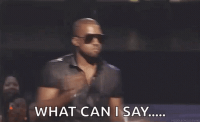Sunglasses Man Microphone Saying What Can I Say GIF