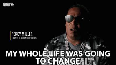Sunglasses Man Says Percy Miller Founder No Limit Records GIF