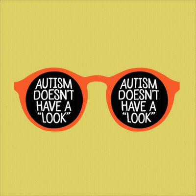 Sunglasses With Autism Doesn't Have A Look GIF