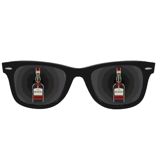 Sunglasses With Duffmans Bottle Sticker